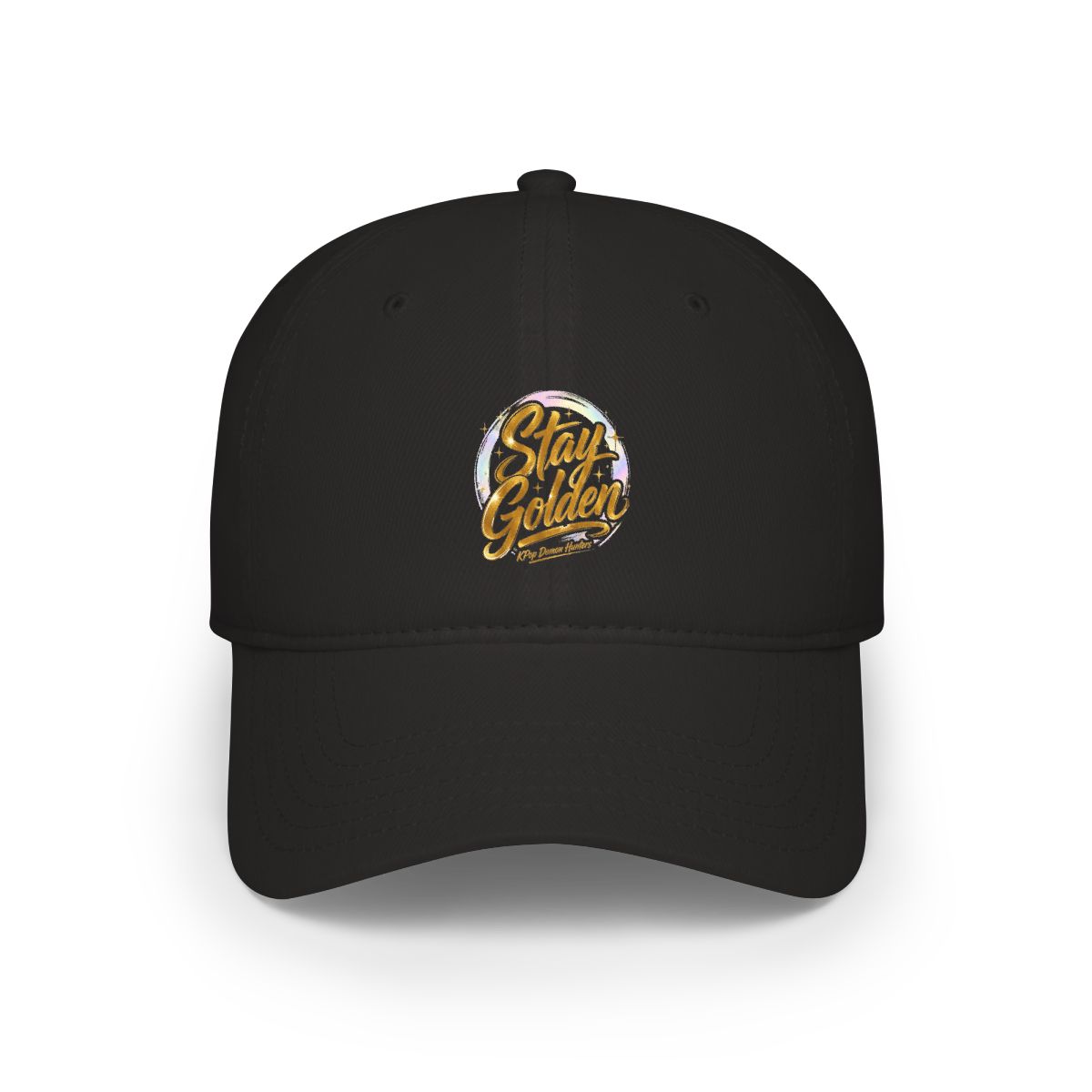 KPop Demon Hunters "Stay Golden" Hat - alternate angle 2, merchandise