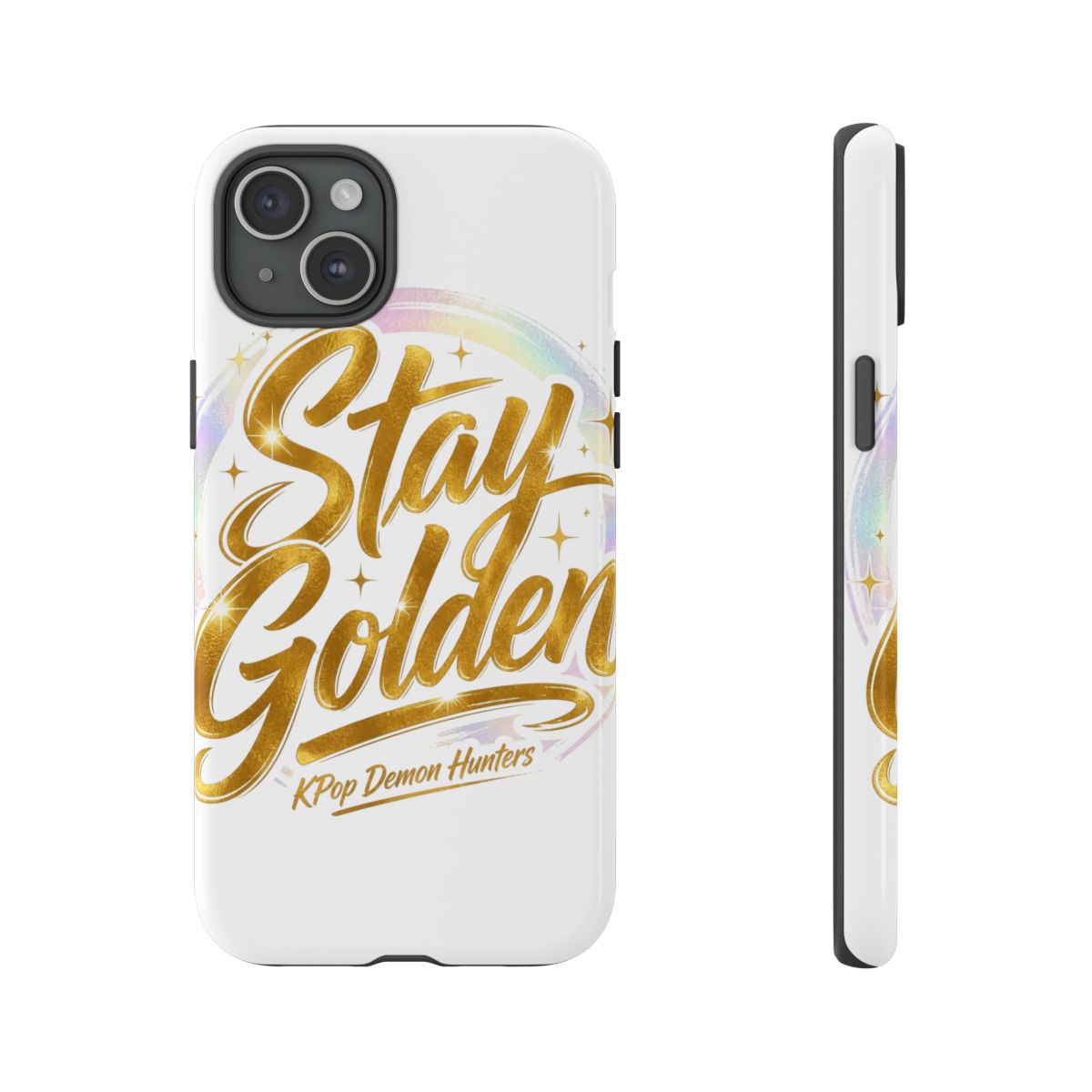 KPop Demon Hunters "Stay Golden" Phone Case - alternate angle 1, merchandise