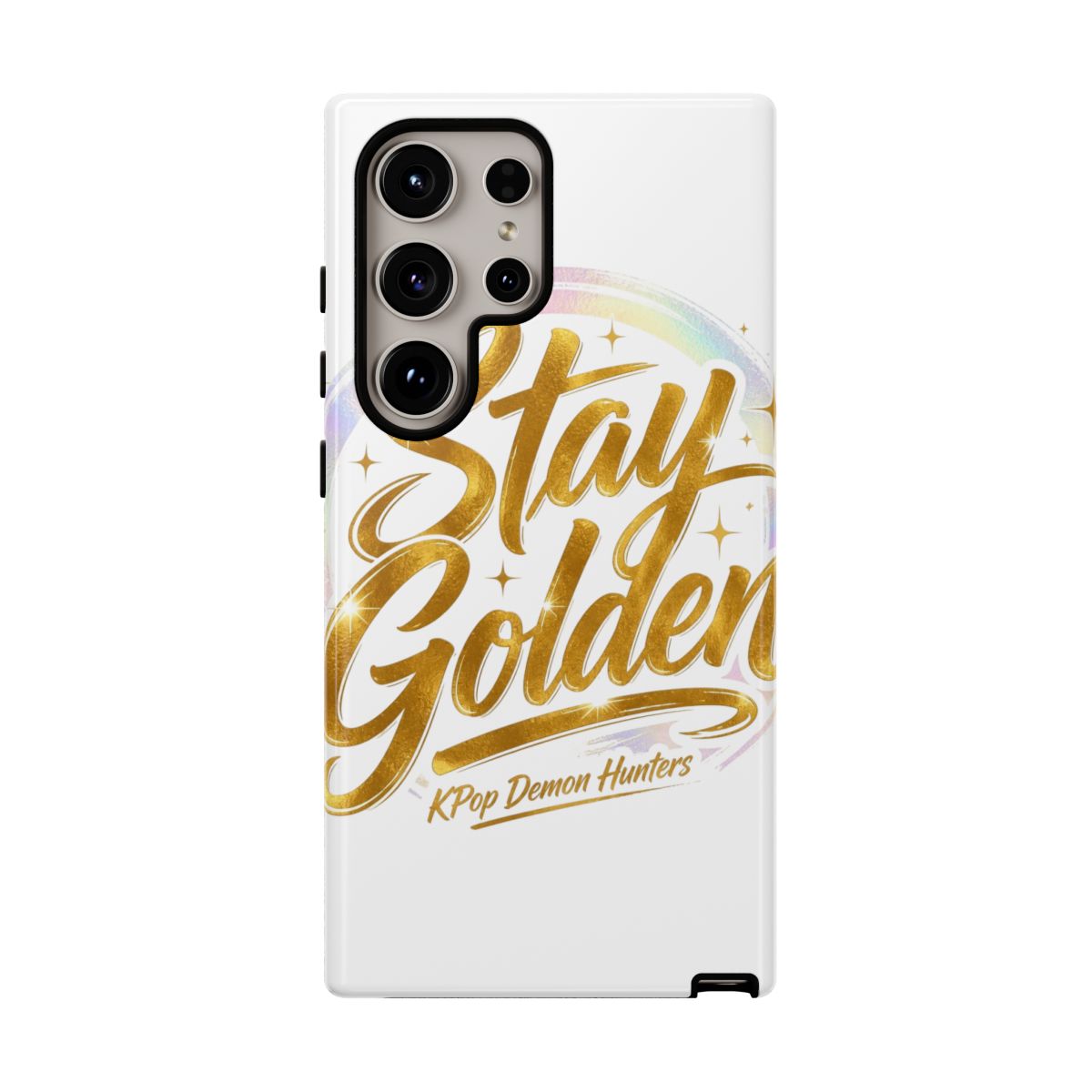 KPop Demon Hunters "Stay Golden" Phone Case - alternate angle 4, merchandise