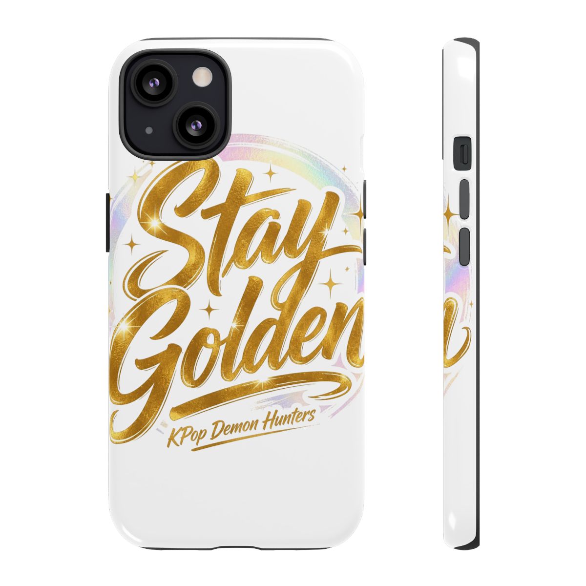 KPop Demon Hunters "Stay Golden" Phone Case - alternate angle 5, merchandise