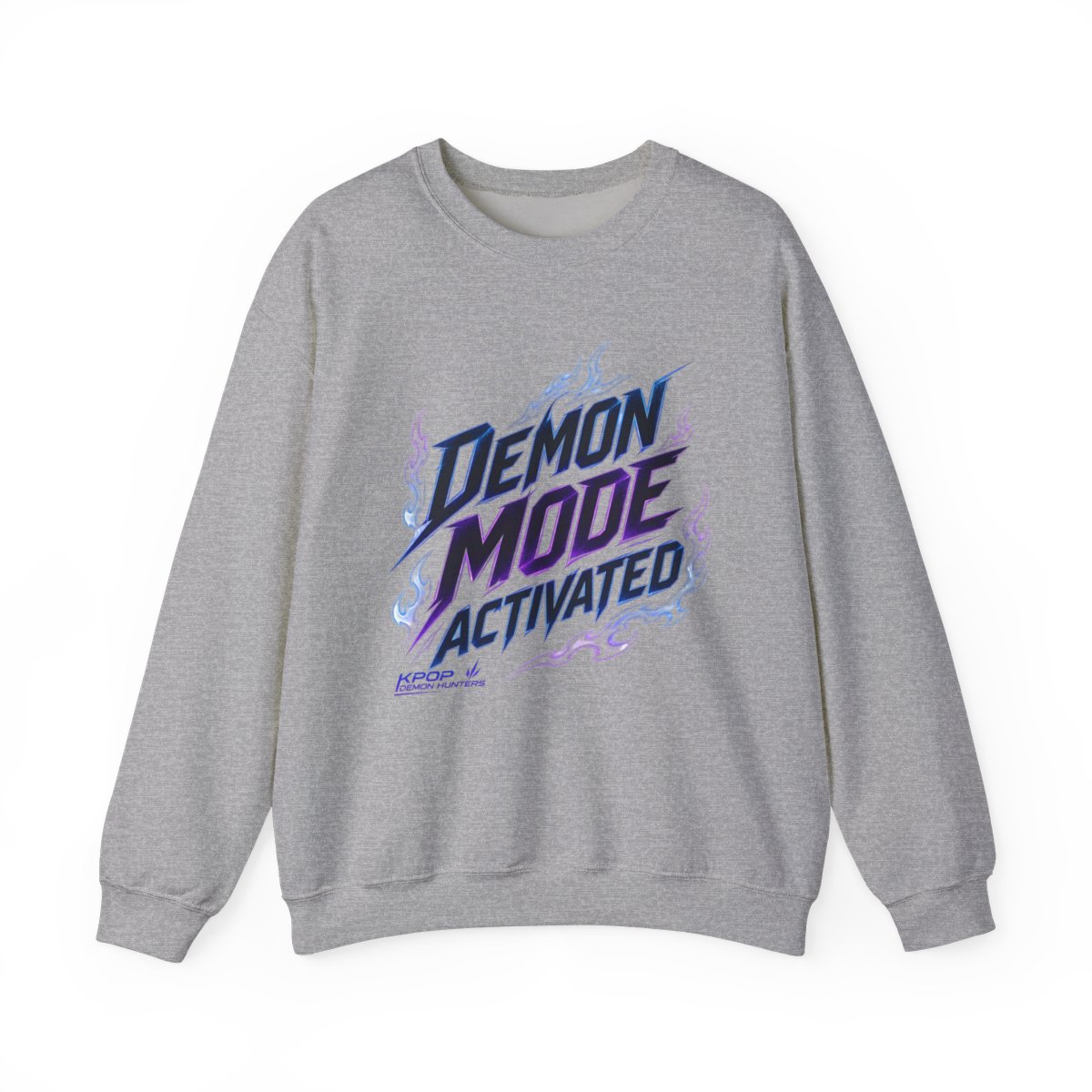 KPop Demon Hunters "Demon Mode Activated" Crewneck - alternate angle 2, merchandise
