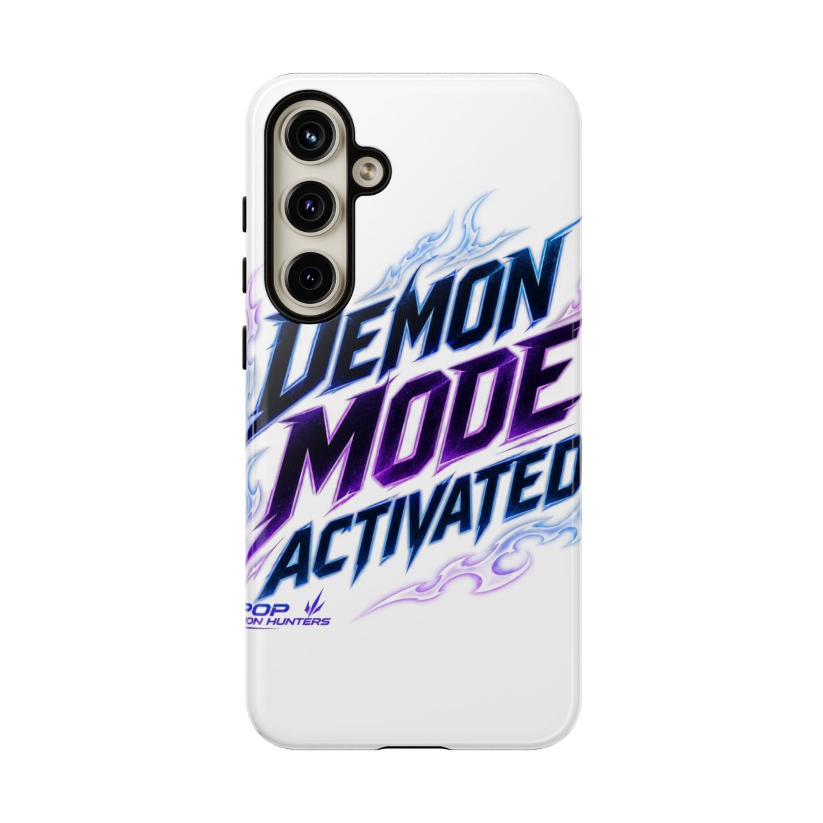 KPop Demon Hunters "Demon Mode Activated" Phone Case - alternate angle 1, merchandise