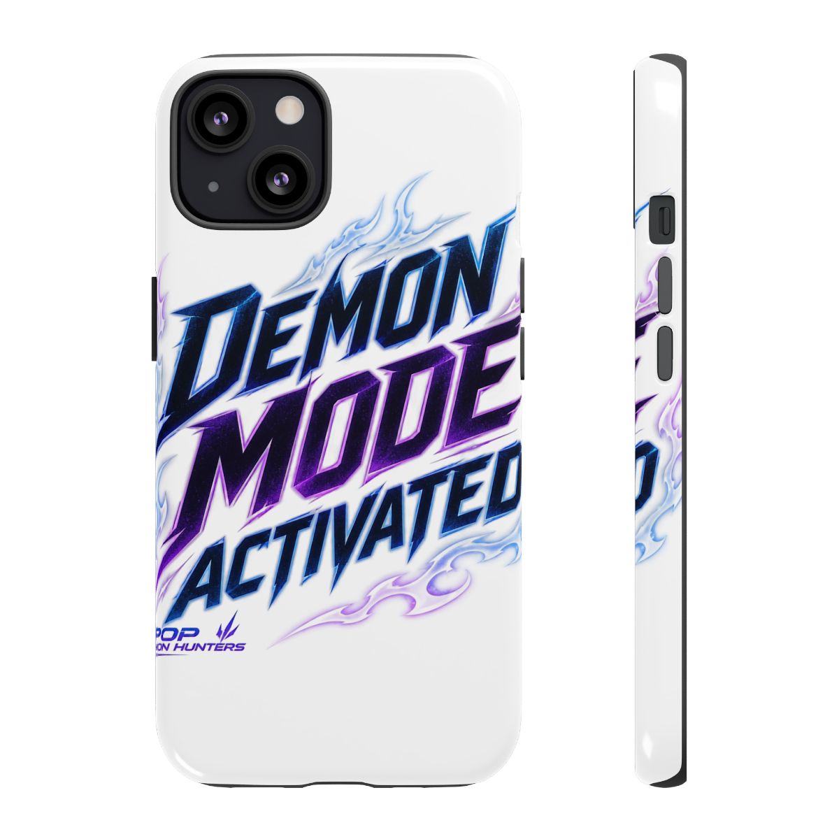 KPop Demon Hunters "Demon Mode Activated" Phone Case - alternate angle 2, merchandise