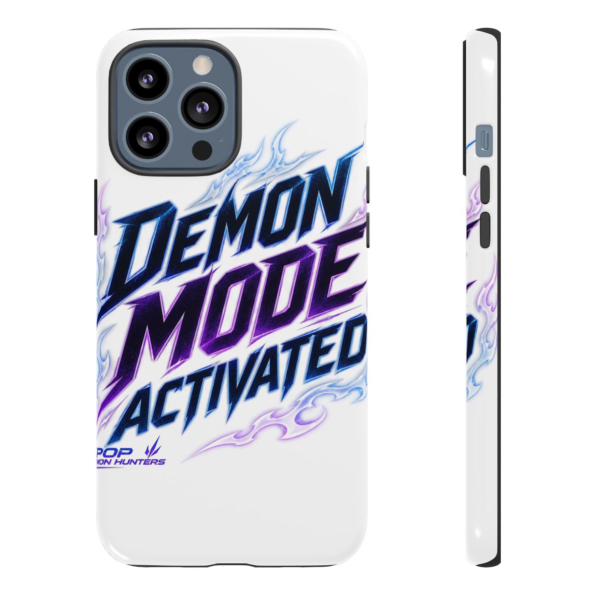 KPop Demon Hunters "Demon Mode Activated" Phone Case - alternate angle 4, merchandise