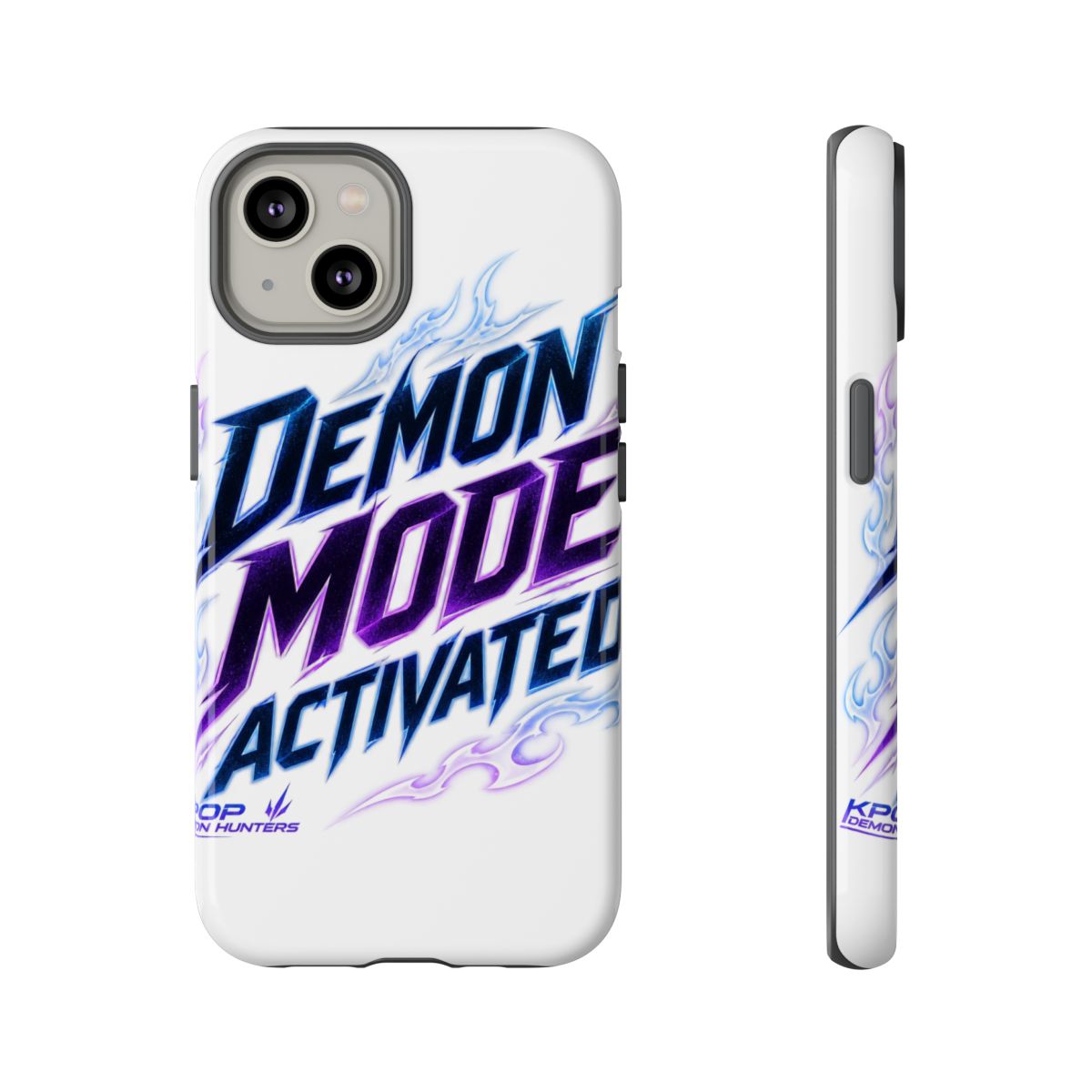 KPop Demon Hunters "Demon Mode Activated" Phone Case - alternate angle 5, merchandise