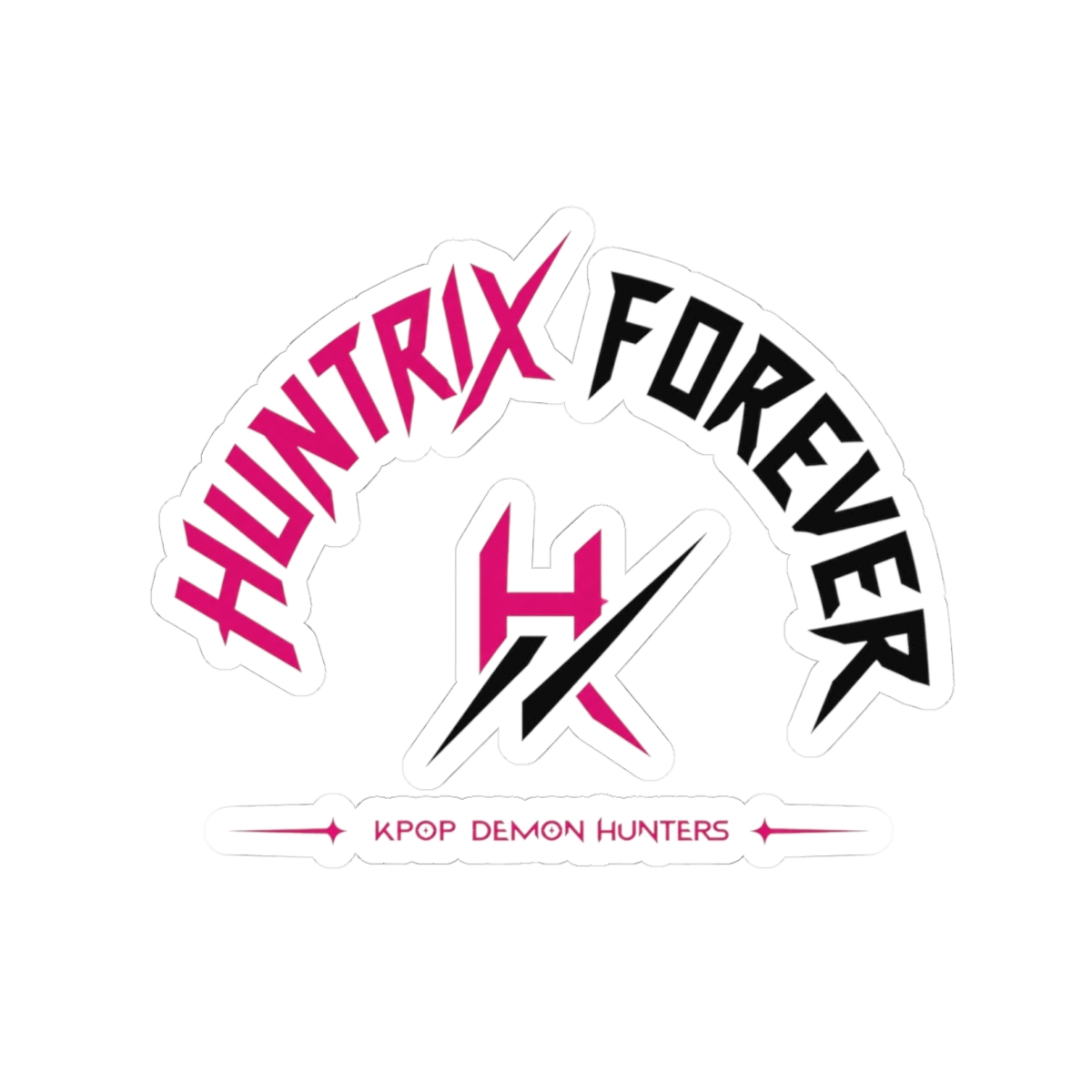 KPop Demon Hunters "Huntrix Forever" Sticker