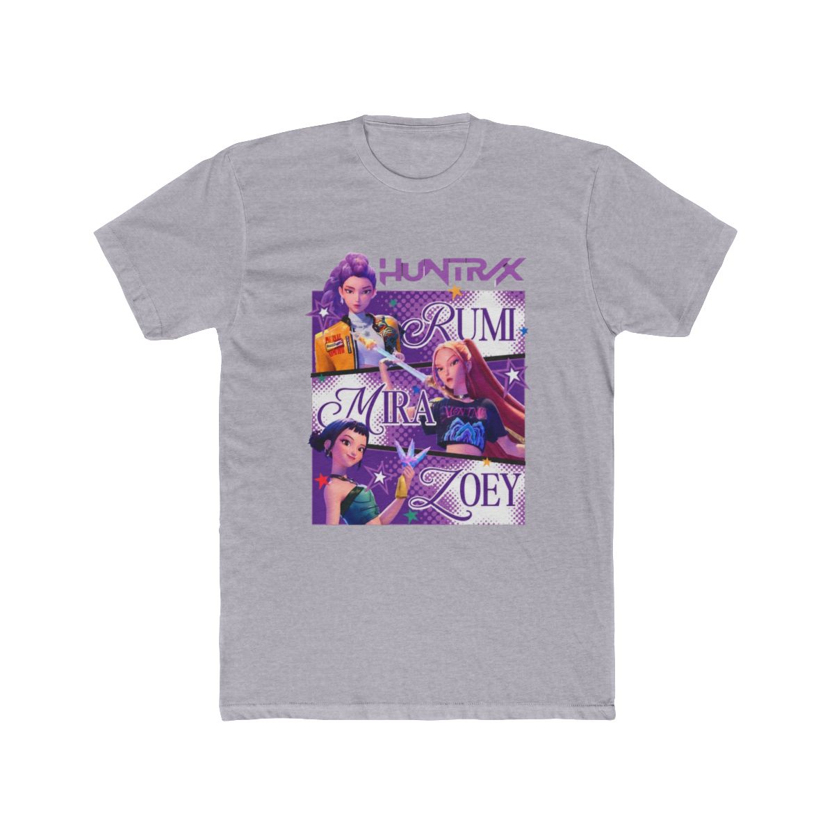 The Huntrix Kpop Demon Hunters T Shirt - alternate angle 2, merchandise