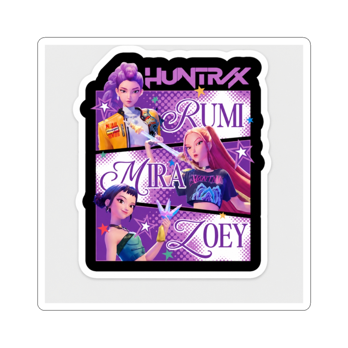 The Huntrix Kpop Demon Hunters Sticker