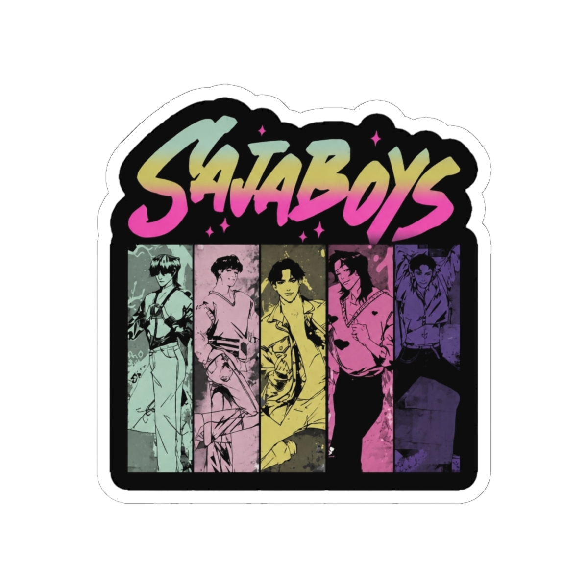 Kpop Demon Hunters Saja Boys Sticker