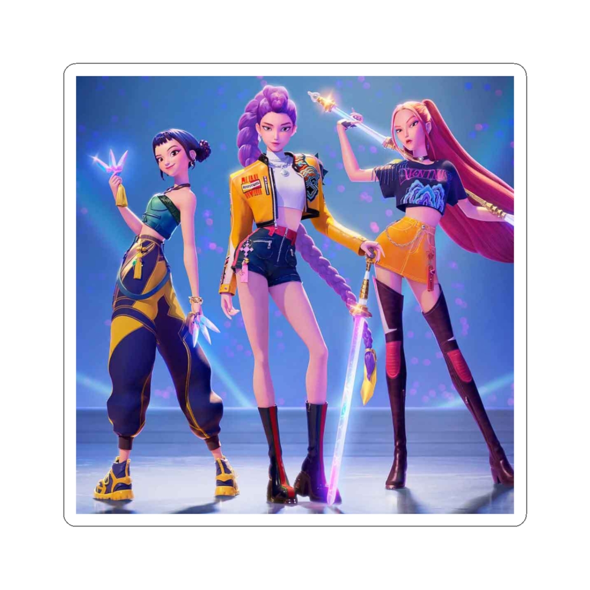 Sticker | KPop Demon Hunters - alternate angle 1, merchandise
