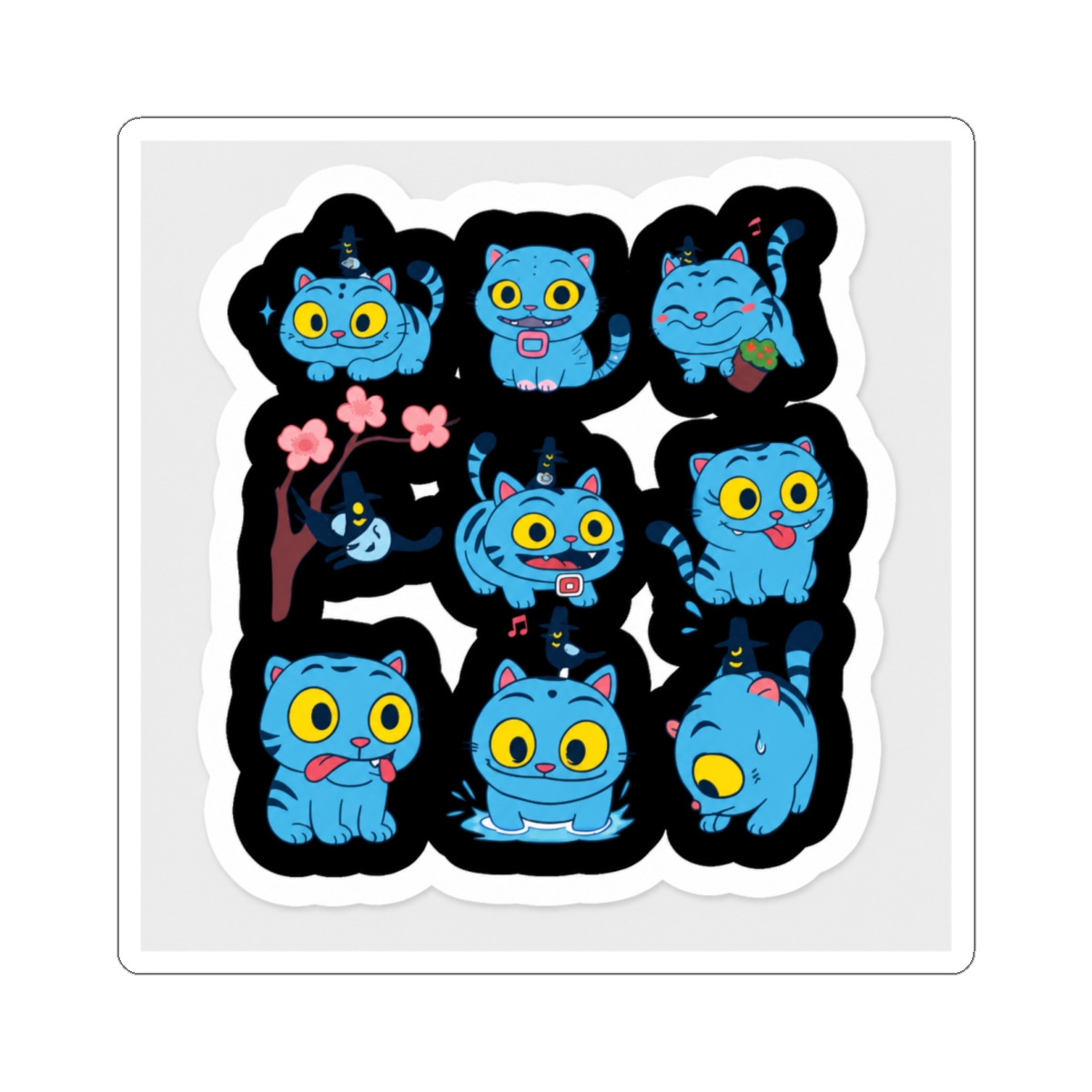 Tigers Kpop Demon Hunters Sticker