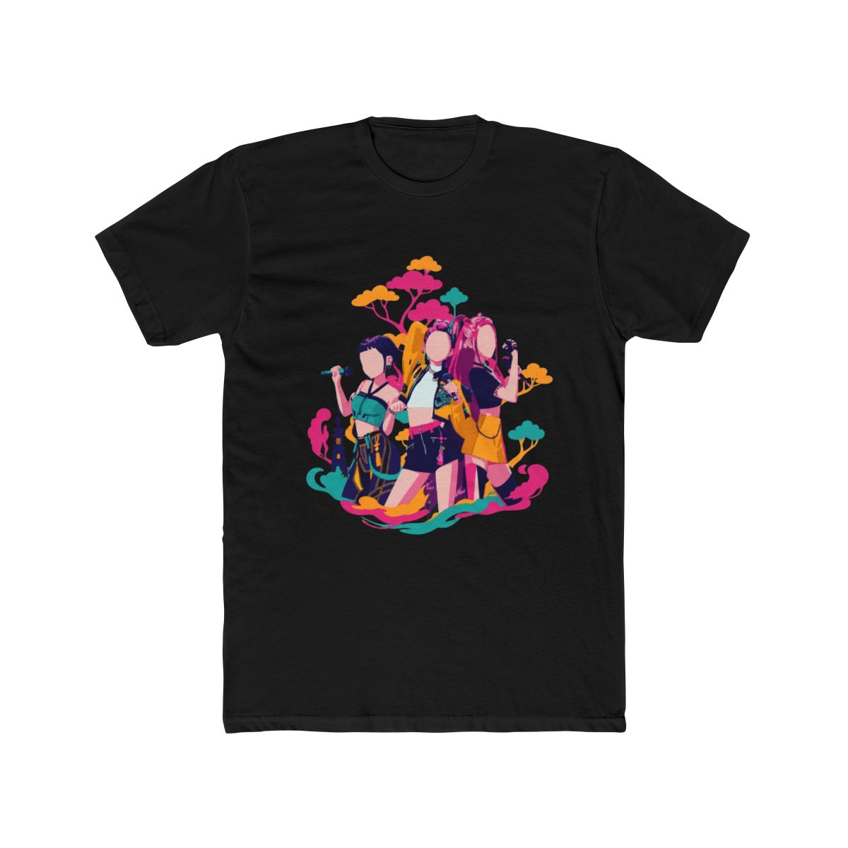 Kpop Demon hunters Huntrix Golden festival T Shirt - alternate angle 4, merchandise