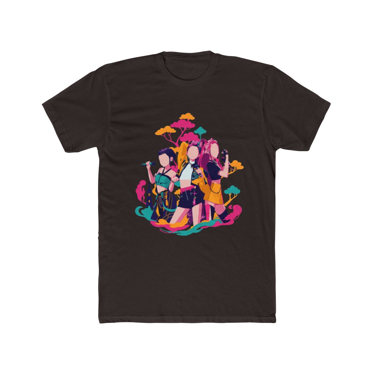 Kpop Demon hunters Huntrix Golden festival T Shirt - alternate angle 3, merchandise