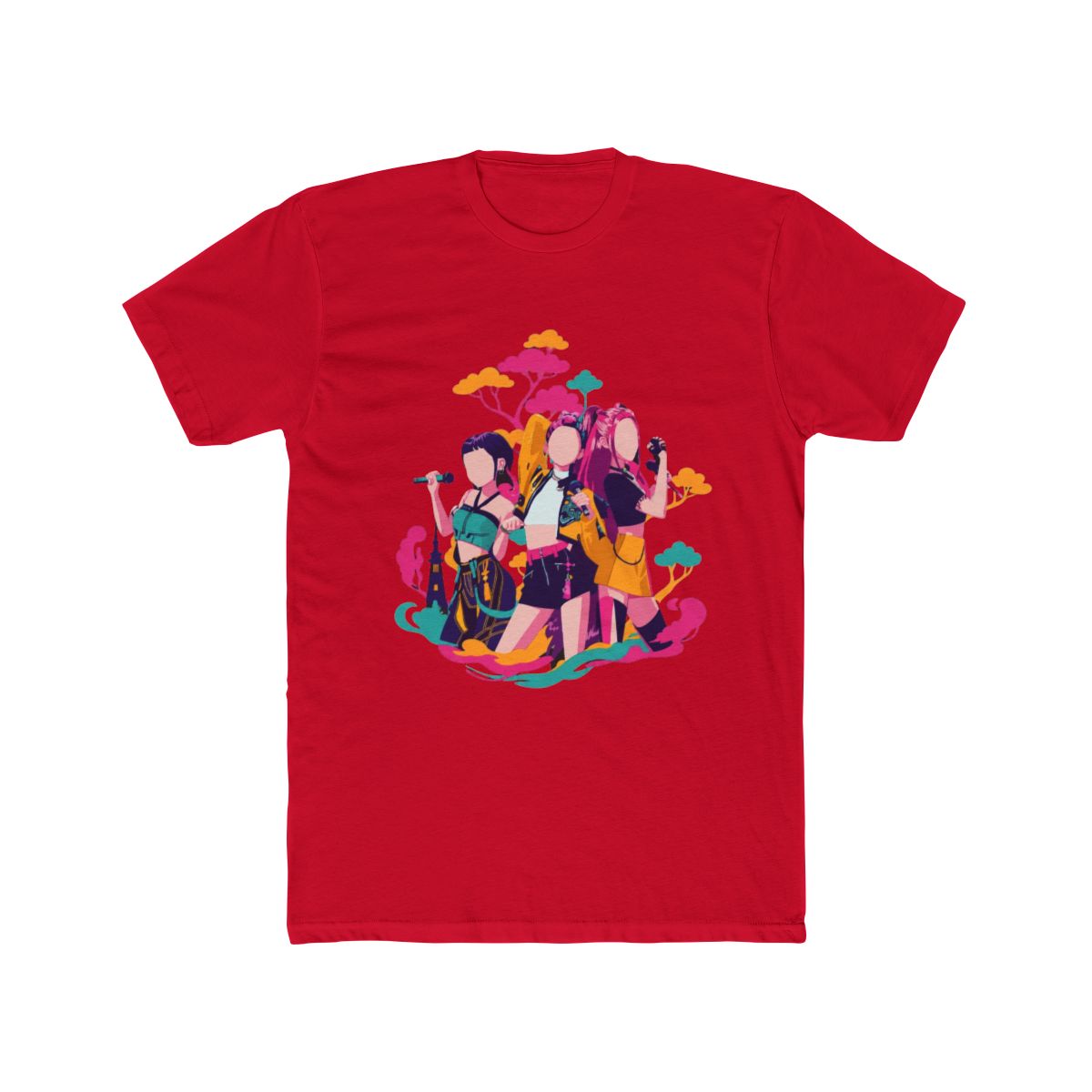 Kpop Demon hunters Huntrix Golden festival T Shirt - Official T-Shirts merchandise