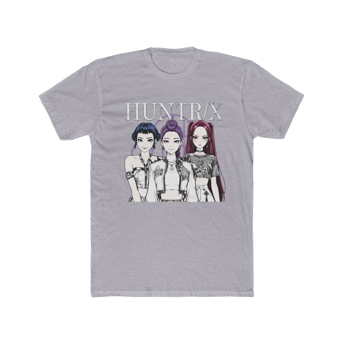 Huntrix kpop 3 hunters T Shirt | KPop Demon Hunters - alternate angle 3, merchandise