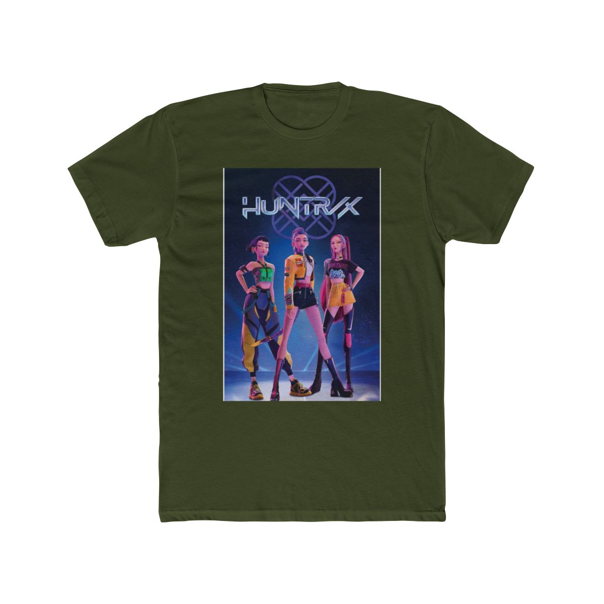 Huntrix kpop 3 hunters T Shirt | KPop Demon Hunters - alternate angle 4, merchandise