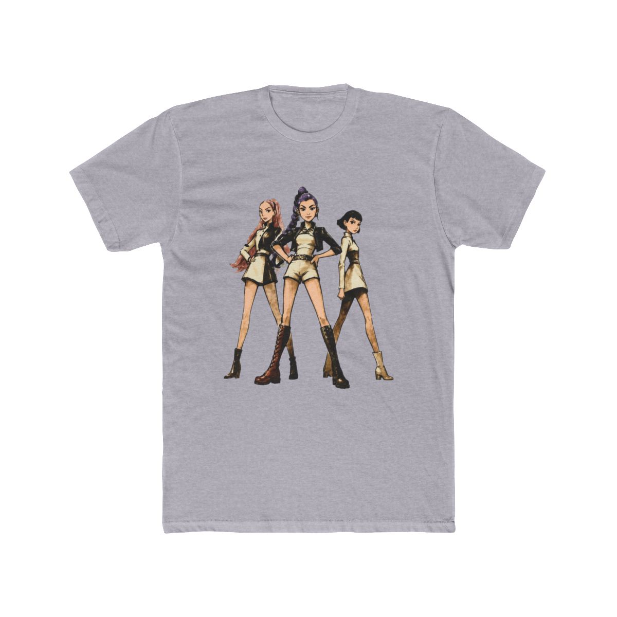 the three kpop hunters sumi e T Shirt | KPop Demon Hunters - alternate angle 3, merchandise