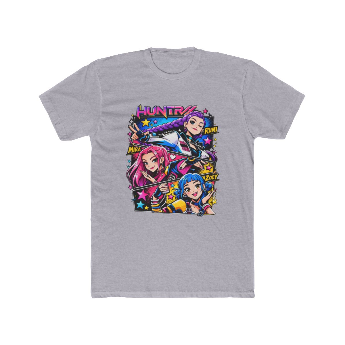 Huntrix - KPop Demon Hunters T Shirt - alternate angle 5, merchandise