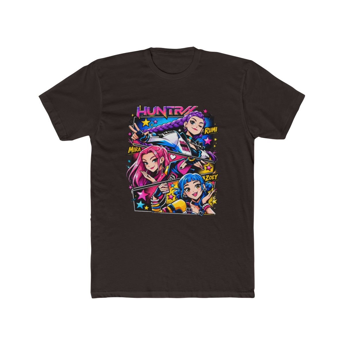 Huntrix - KPop Demon Hunters T Shirt - alternate angle 3, merchandise