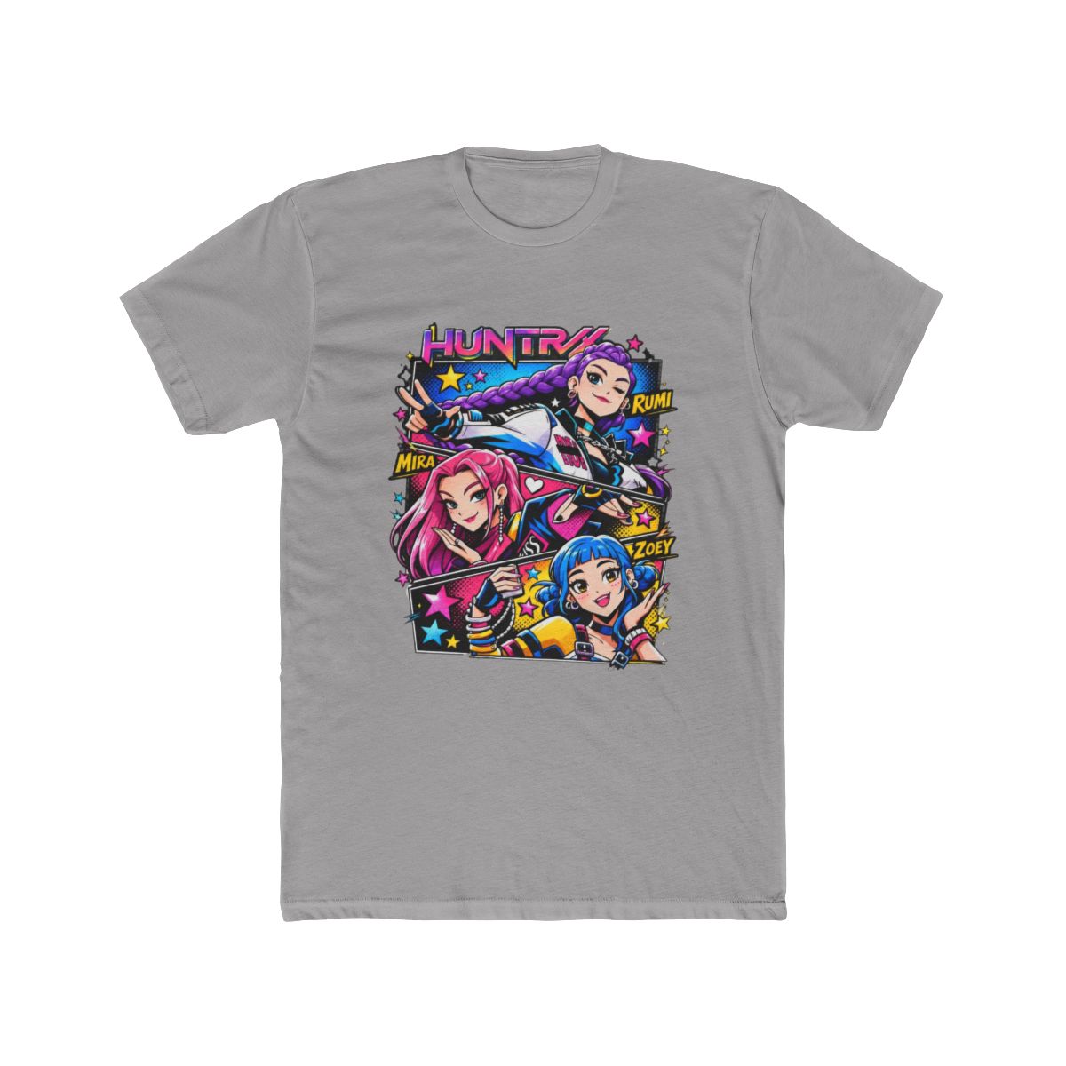 Huntrix - KPop Demon Hunters T Shirt - alternate angle 2, merchandise