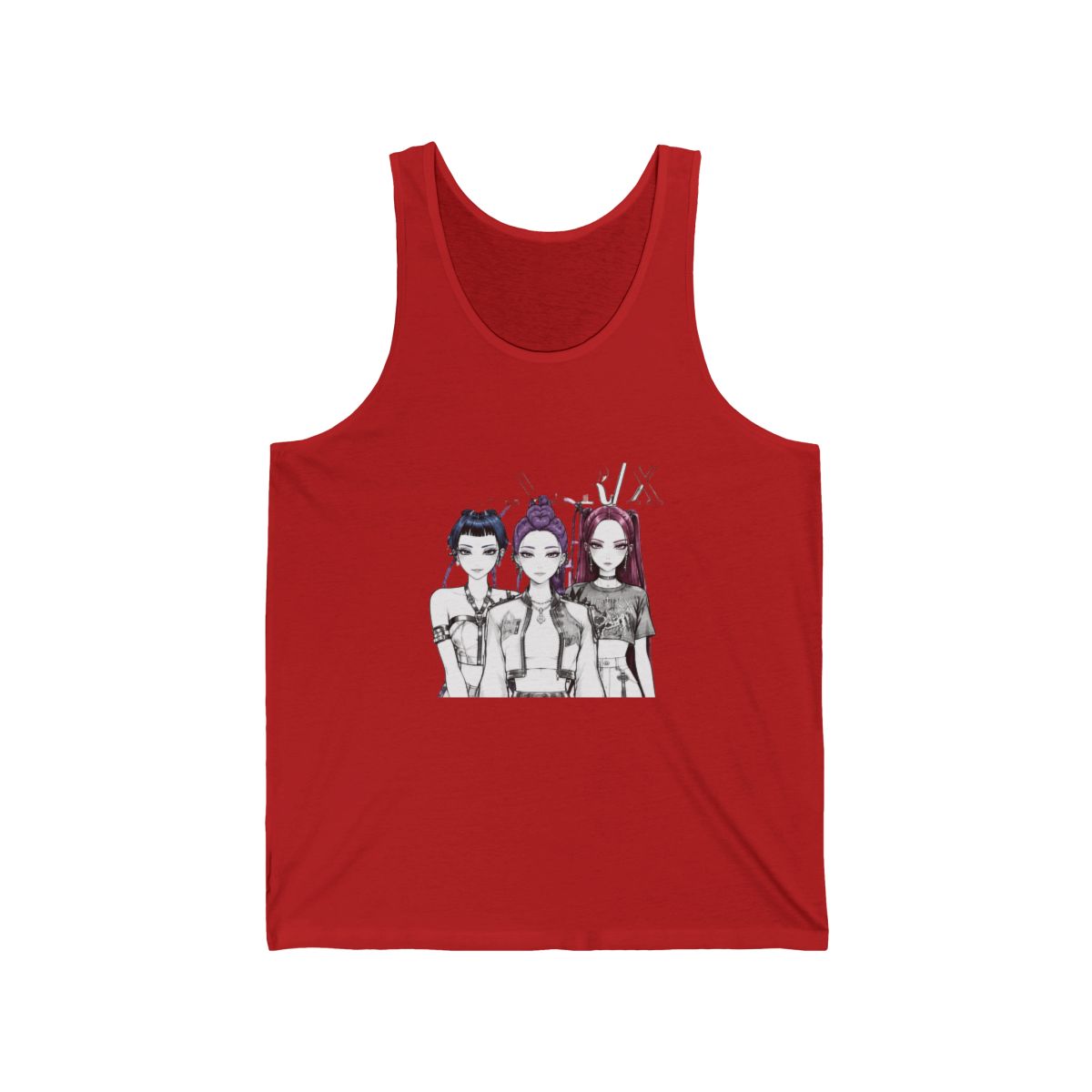 kpop 3 hunters Tank Top | KPop Demon Hunters