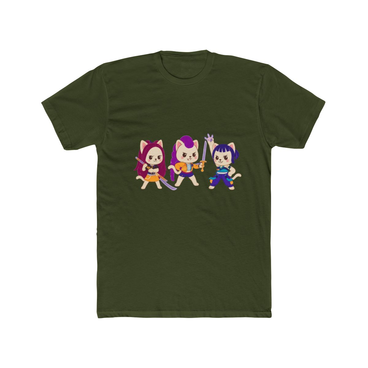 Kitty Pop Demon Hunters T-Shirt | KPop Demon Hunters - alternate angle 5, merchandise