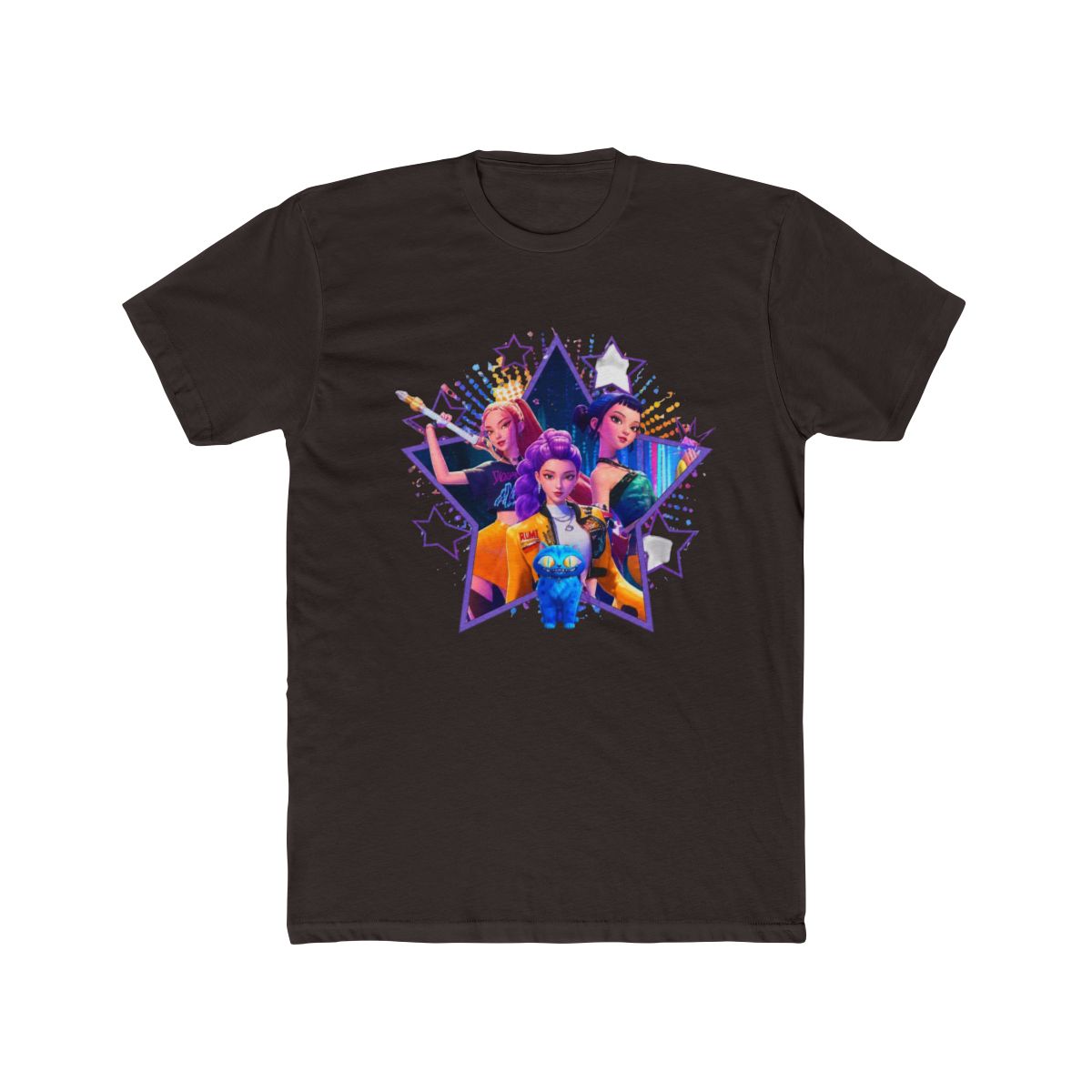 VINTAGE KPOP DEMON HUNTERS T Shirt - alternate angle 2, merchandise