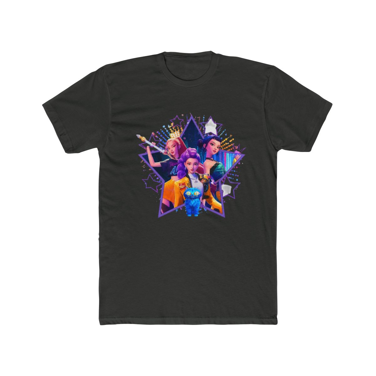 VINTAGE KPOP DEMON HUNTERS T Shirt - alternate angle 4, merchandise