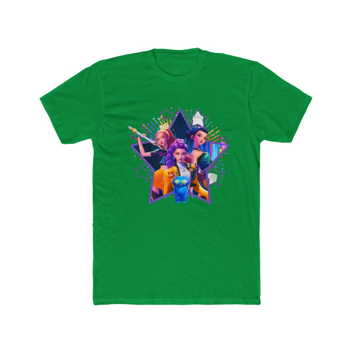 VINTAGE KPOP DEMON HUNTERS T Shirt - alternate angle 5, merchandise