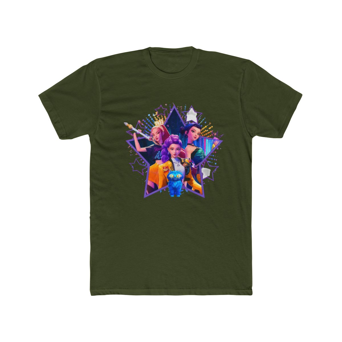 VINTAGE KPOP DEMON HUNTERS T Shirt - alternate angle 3, merchandise