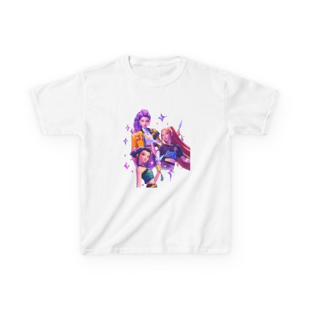 The Huntrix Kpop Demon Hunters Kids T-Shirt
