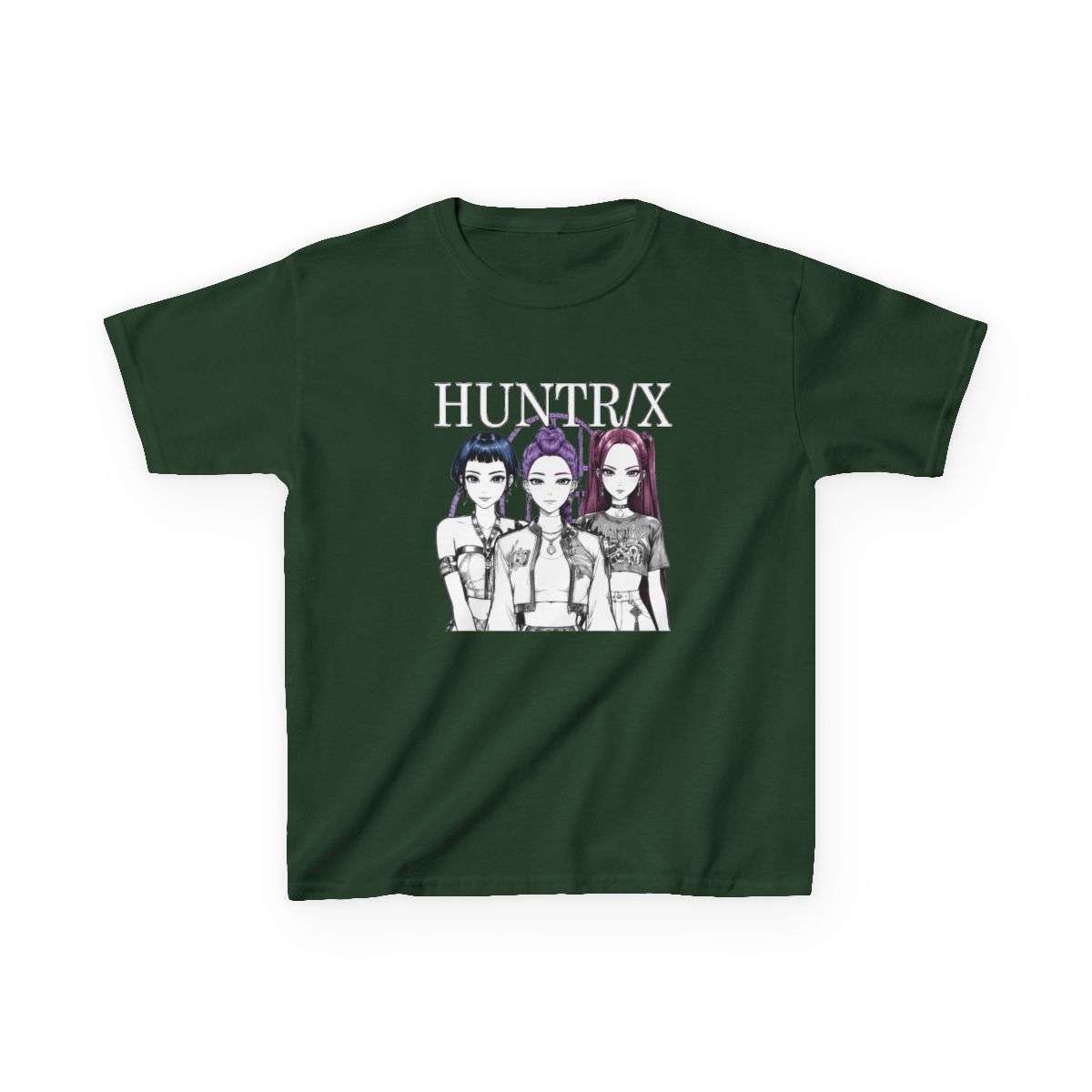 kpop 3 hunters Kids T-Shirt | KPop Demon Hunters - alternate angle 4, merchandise