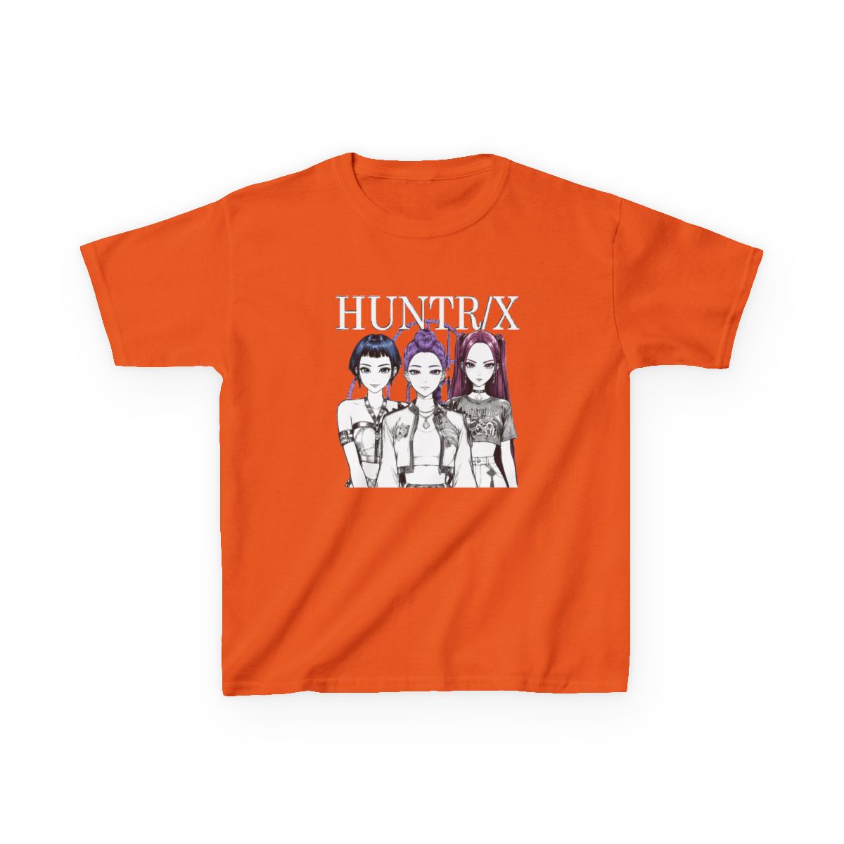 kpop 3 hunters Kids T-Shirt | KPop Demon Hunters - alternate angle 3, merchandise