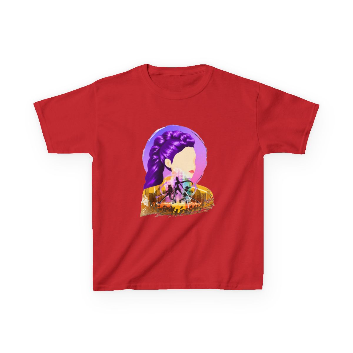 Pop-Star Hunters Kids T-Shirt | KPop Demon Hunters - alternate angle 4, merchandise