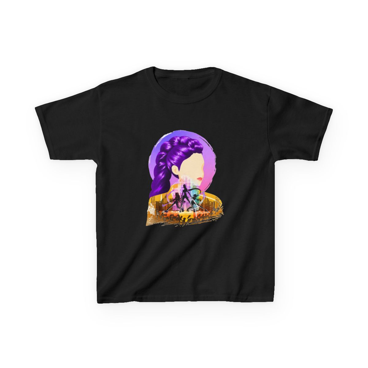Pop-Star Hunters Kids T-Shirt | KPop Demon Hunters - alternate angle 2, merchandise