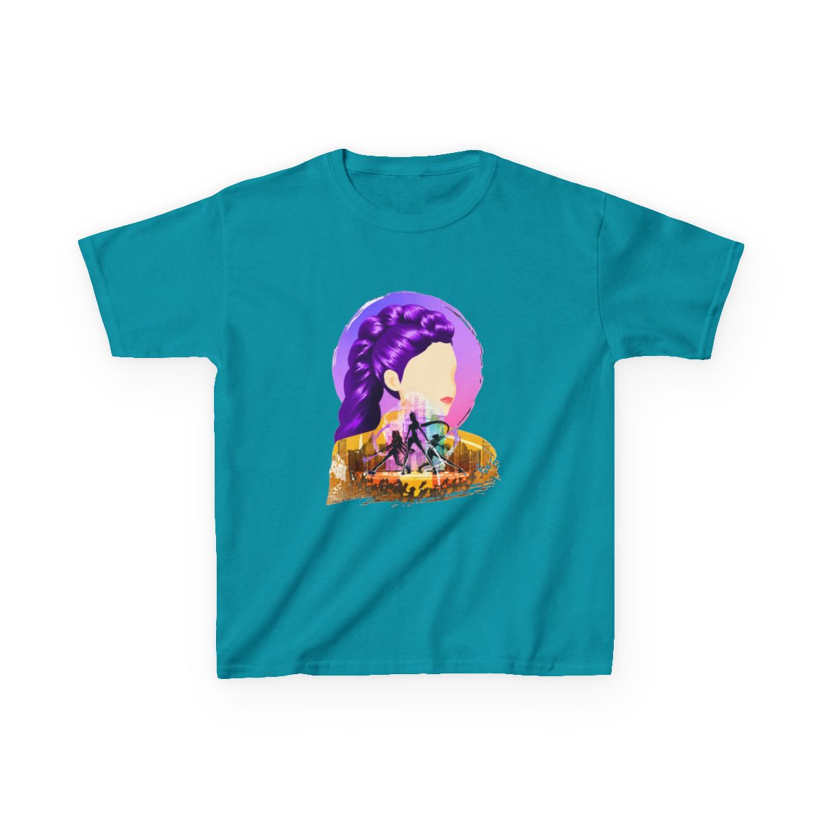 Pop-Star Hunters Kids T-Shirt | KPop Demon Hunters - alternate angle 4, merchandise