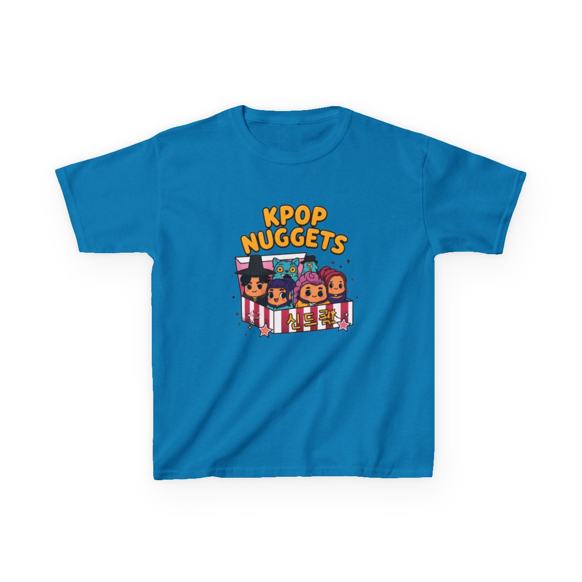Kpop Nuggets Kids T-Shirt | KPop Demon Hunters - alternate angle 3, merchandise