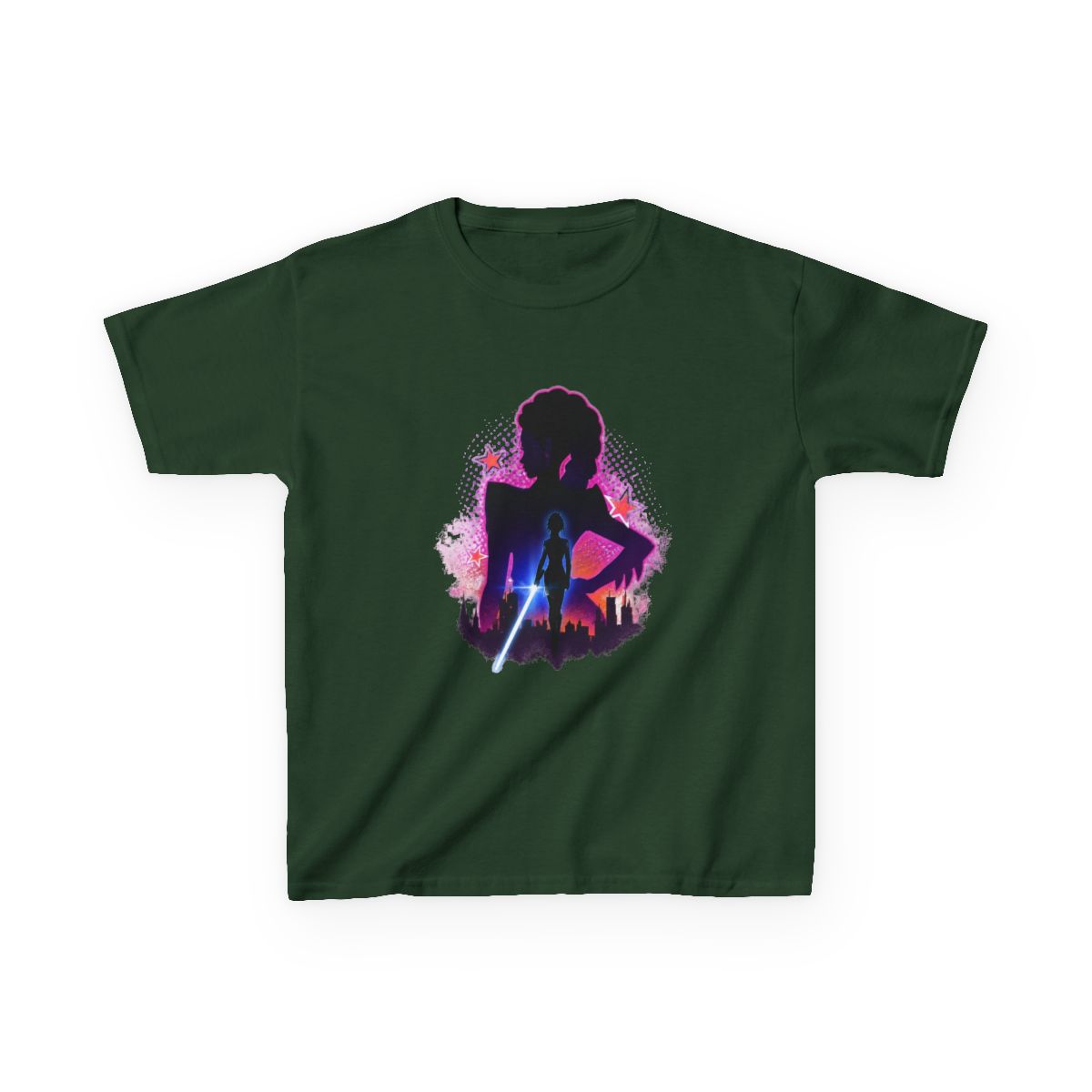 Demon Hunter Kids T-Shirt | KPop Demon Hunters - alternate angle 5, merchandise