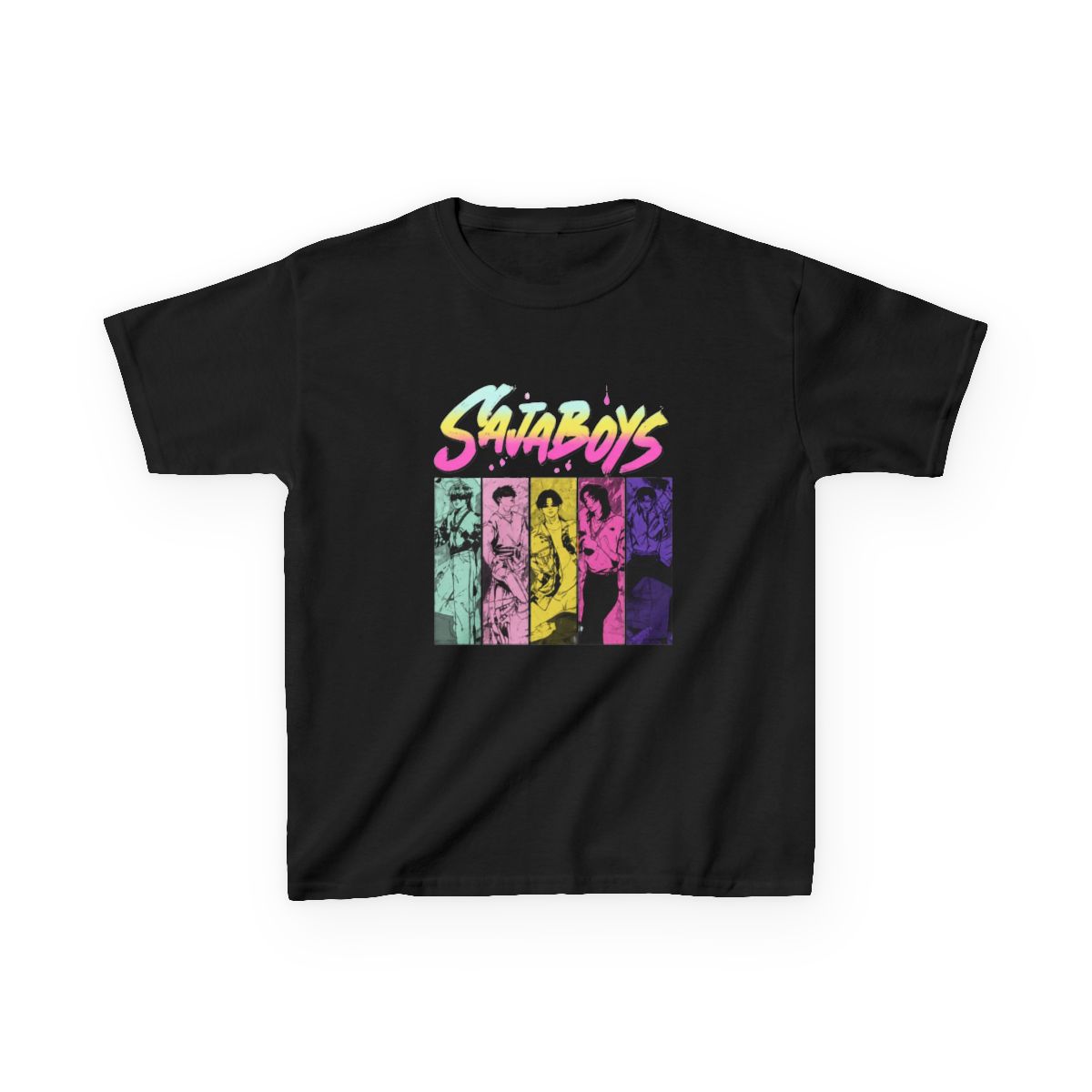 Kpop Demon Hunters Saja Boys Kids T-Shirt - alternate angle 2, merchandise