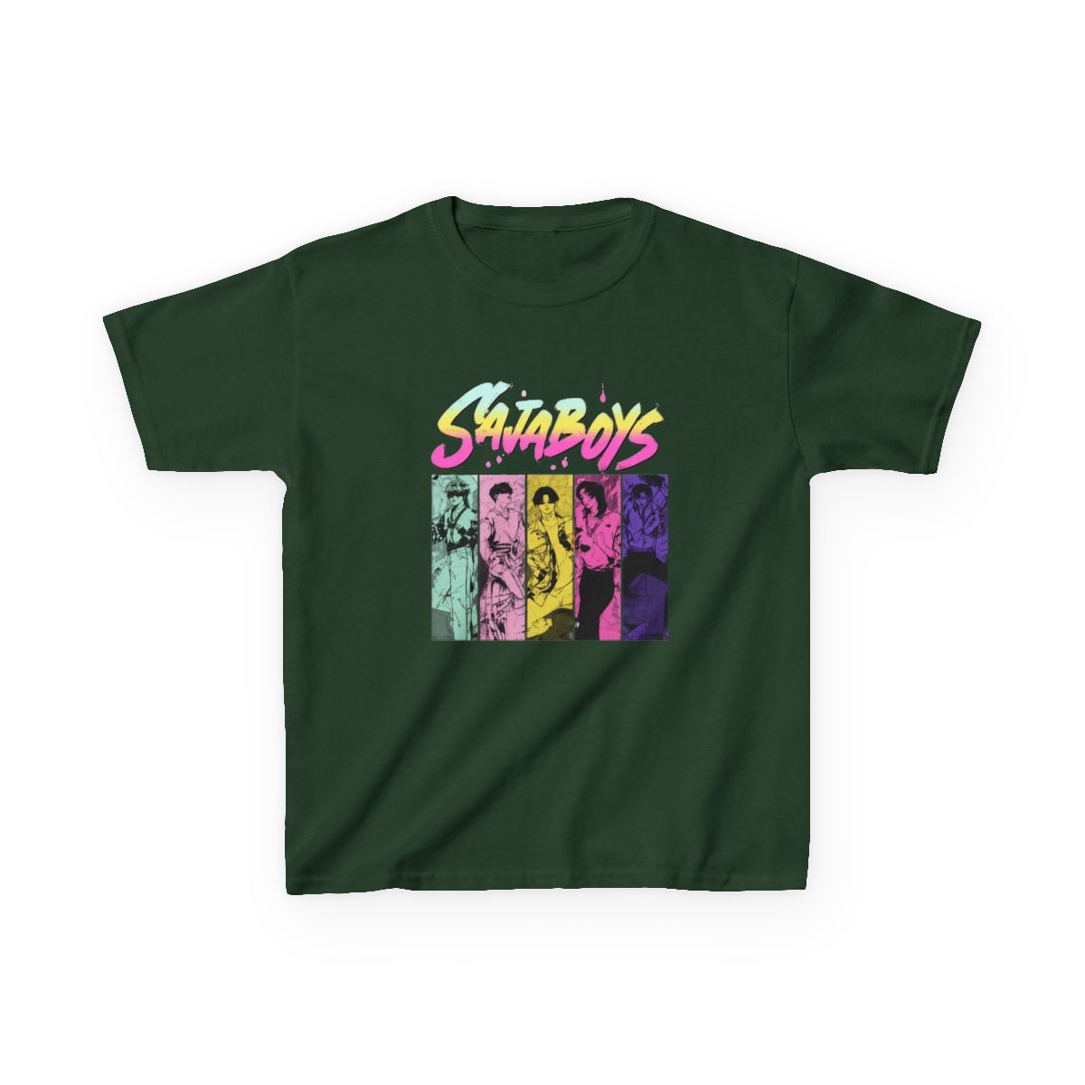 Kpop Demon Hunters Saja Boys Kids T-Shirt - alternate angle 3, merchandise