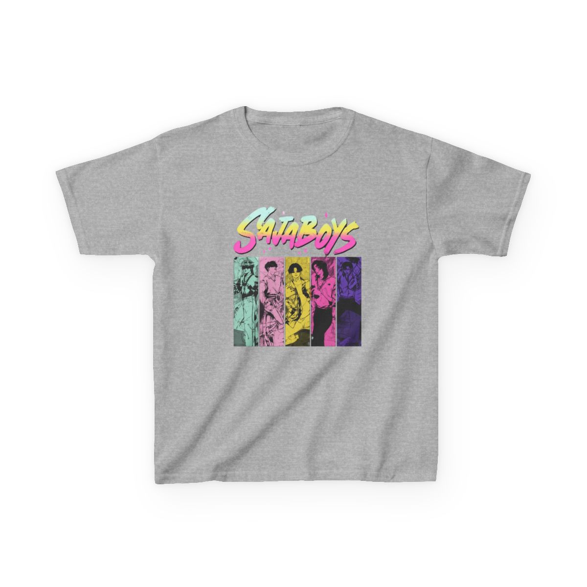 Kpop Demon Hunters Saja Boys Kids T-Shirt - alternate angle 3, merchandise