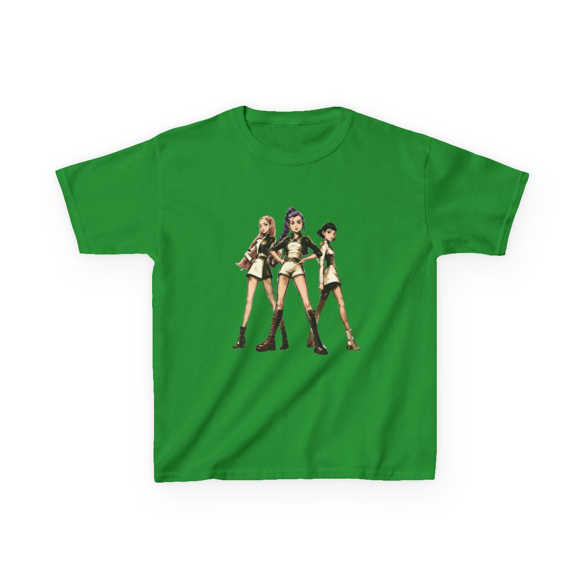 the three kpop hunters sumi e Kids T-Shirt | KPop Demon Hunters - alternate angle 3, merchandise