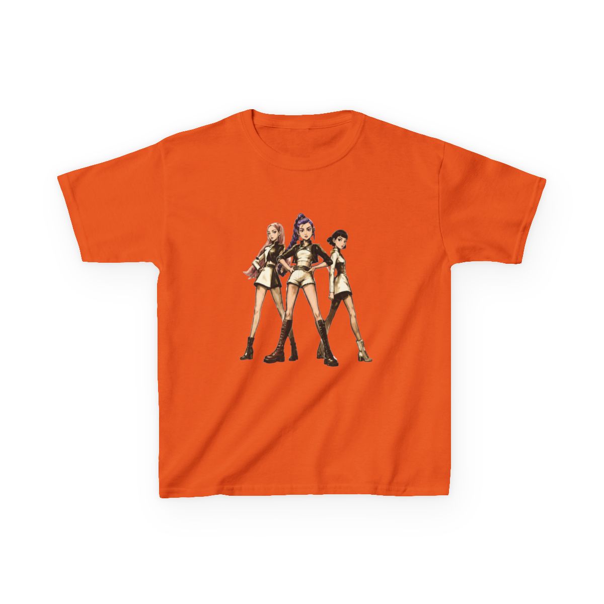 the three kpop hunters sumi e Kids T-Shirt | KPop Demon Hunters - alternate angle 4, merchandise