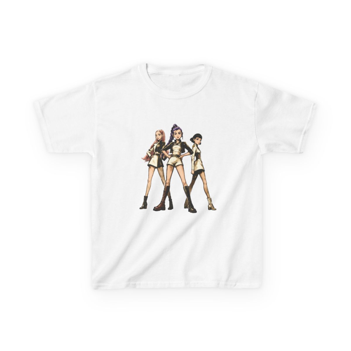 the three kpop hunters sumi e Kids T-Shirt | KPop Demon Hunters