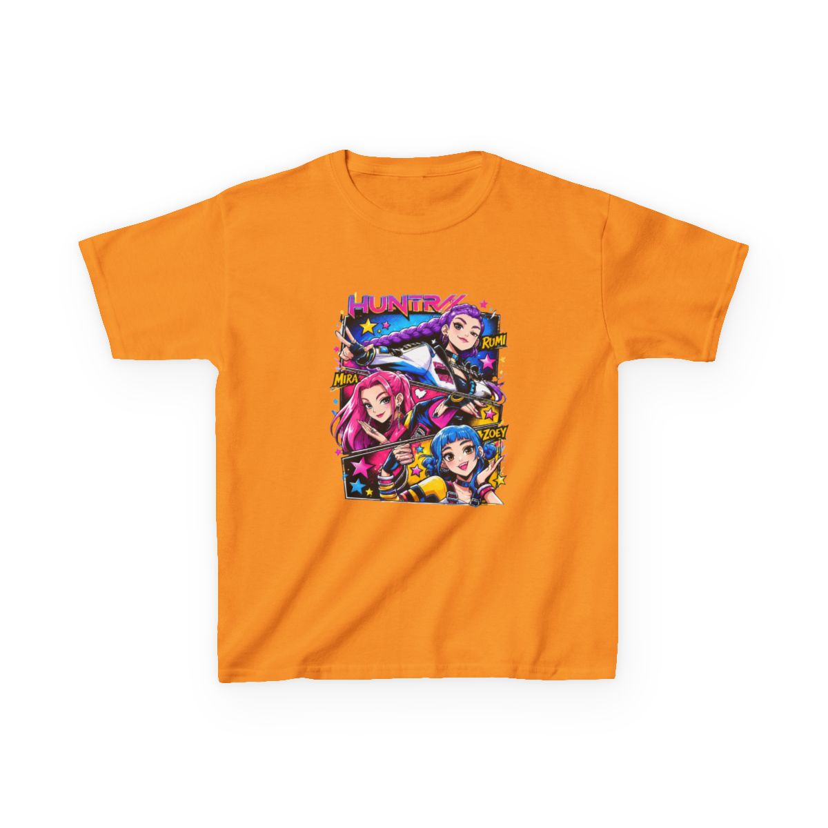Huntrix - KPop Demon Hunters Kids T-Shirt - alternate angle 3, merchandise