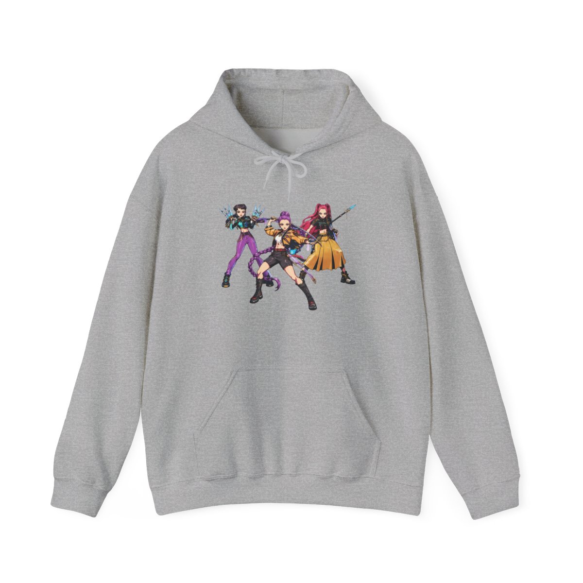 Huntrix Demon Hunters Comic style Hoodie | KPop Demon Hunters