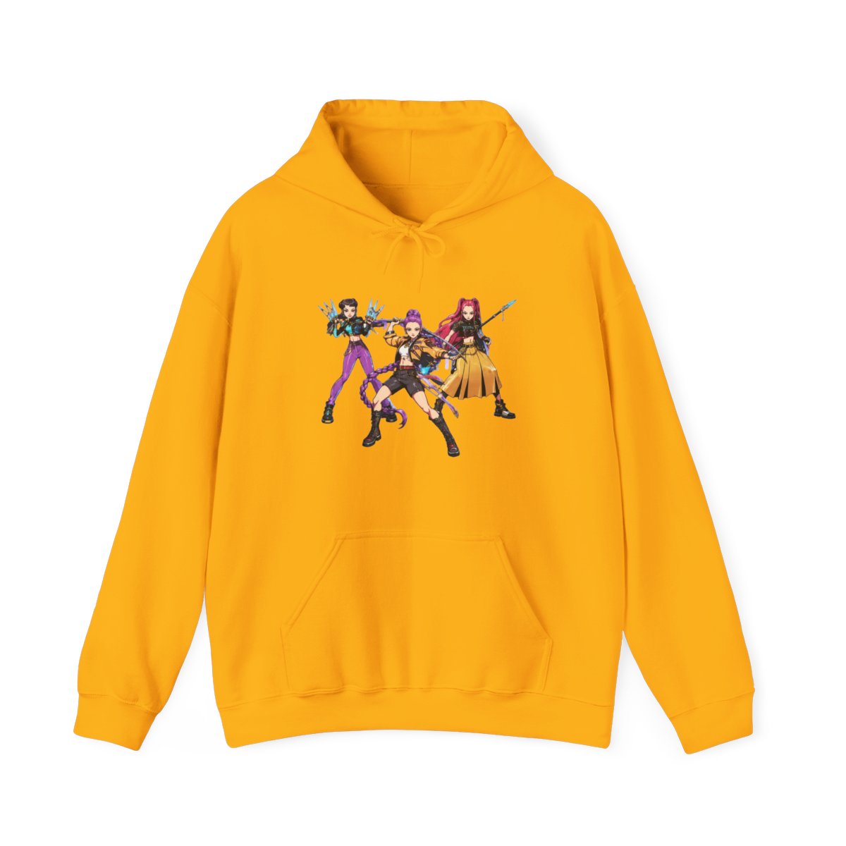 Huntrix Demon Hunters Comic style Hoodie | KPop Demon Hunters