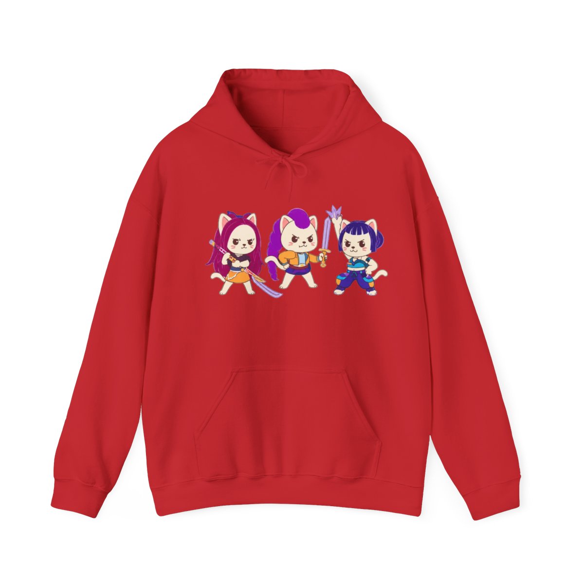 Kitty Pop Demon Hunters Hoodie | KPop Demon Hunters - alternate angle 3, merchandise