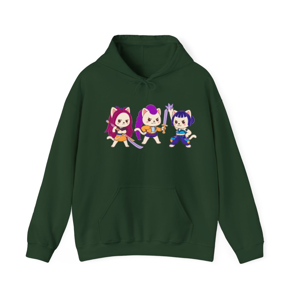 Kitty Pop Demon Hunters Hoodie | KPop Demon Hunters - alternate angle 4, merchandise