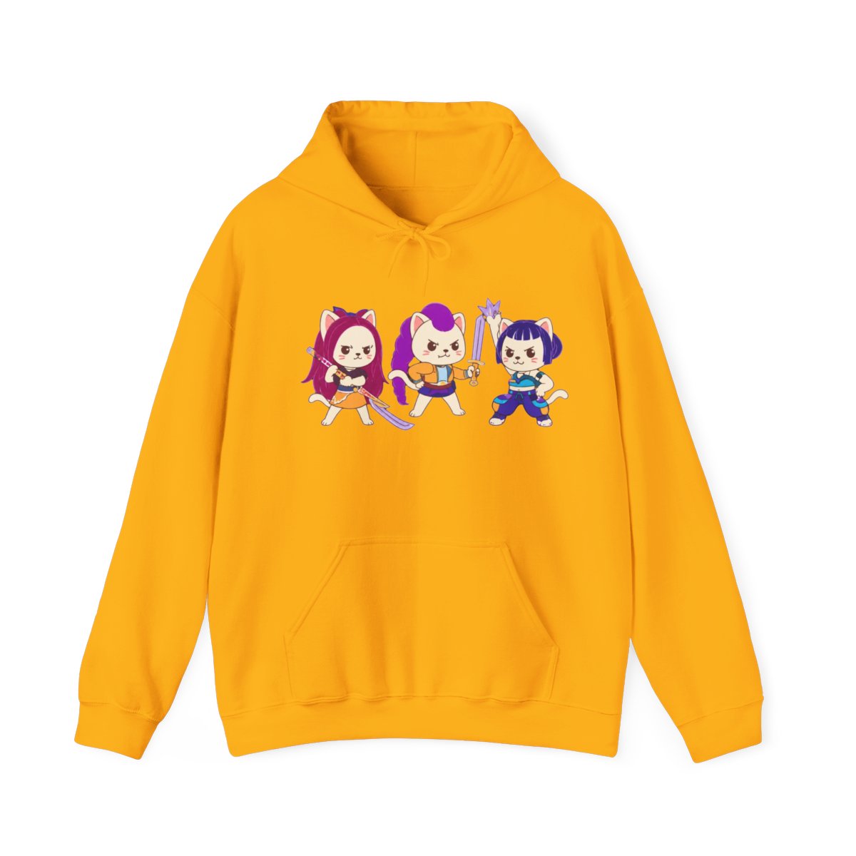 Kitty Pop Demon Hunters Hoodie | KPop Demon Hunters - alternate angle 2, merchandise